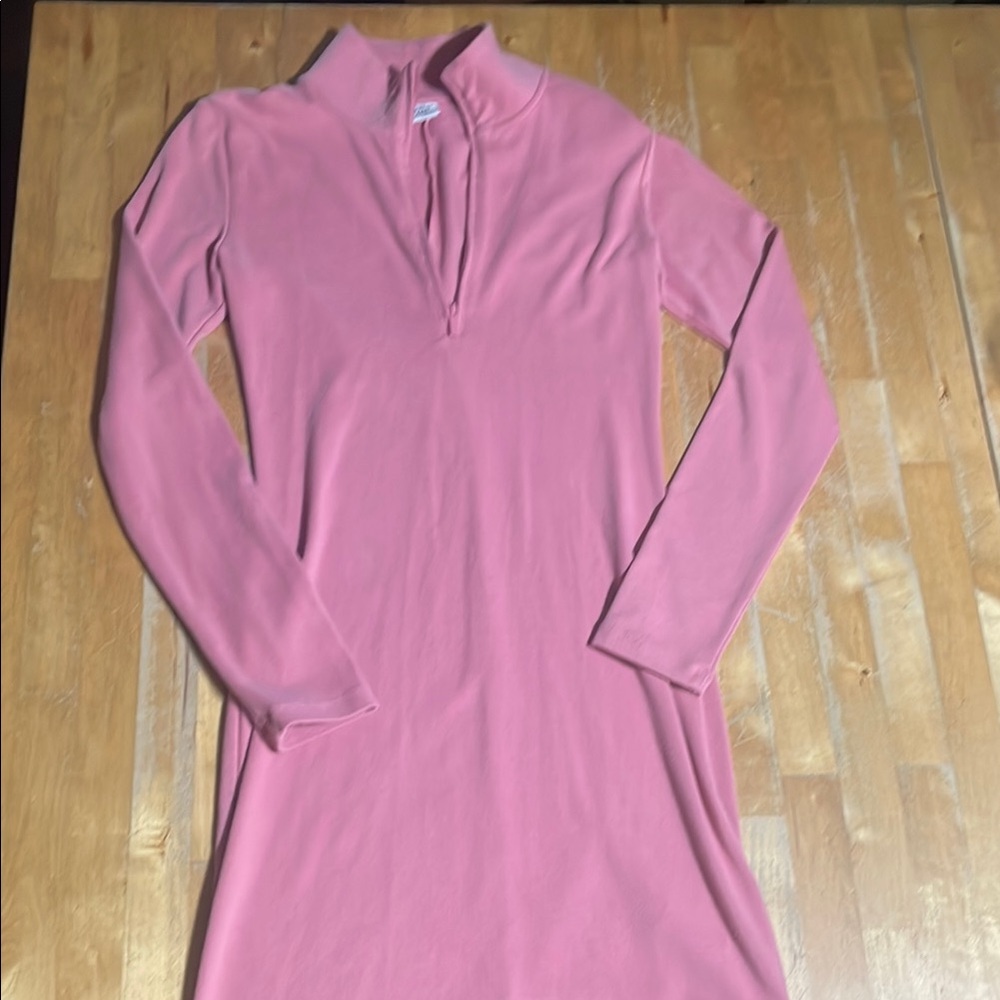 Sunday Best 1/2 zip long sleeve dress